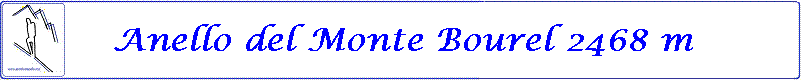 Anello del Monte Bourel 2468 m