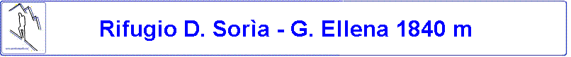Rif. Edoardo Sora - Gianni Ellna 1840 m