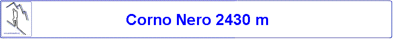 Corno Nero 2430 m