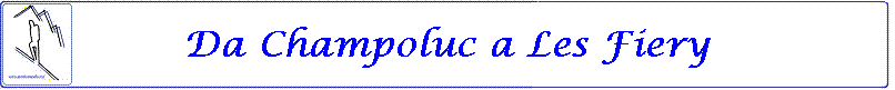 Da Champoluc a Les Fiery